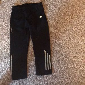 Adidas black for kid size 8